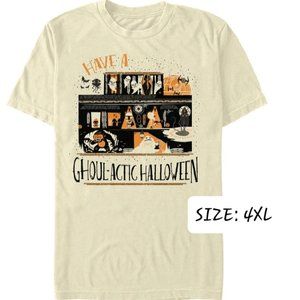 4XL - STAR WARS - Have a GHOUL-ACTIC Halloween - Big & Tall Men's White T-Shirt